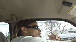 Big ass blonde pounded by a big black cock