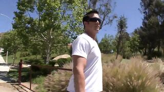 Busty blonde whore Haley Cummings gets fucked by a big cock