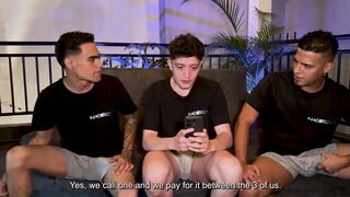 Hot Colombian Milf takes 3 dicks at once, curious young dudes fuck Big ass - Pipe Boy Kylei Ellish