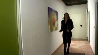 Busty big boobs MILF pleasured by a big black cock