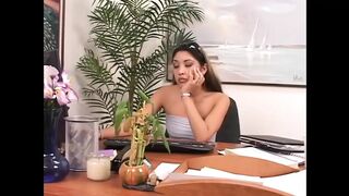 Beautiful Young Woman Moans and Enjoys While Taking a Big Cock