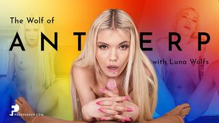 Sexy Belgium blonde Luna Wolfs offer her needy pussy for your won sexual pleasure in Virtual Reality