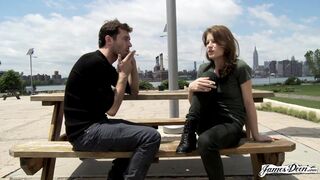 JamesDeen - HOTEL ROOM ROUGH DOGGYSTYLE SEX WITH BRUNETTE AMATEUR LUNA BAST