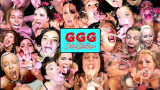 Ggg - Candela X - the Swallowing License! Dirty Sluts Swallow a Lot of Cum!
