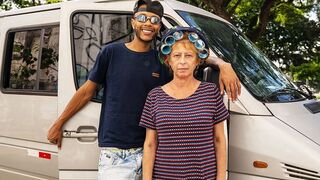 Granny Asshole Destroyed by a Monster Cock