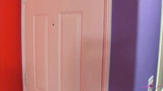 Beautiful Blonde Megon Is Spreading Her Tight Pussy to Get a Huge Load of Jizz.