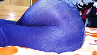 Boyfriend Fucks Me with Huge Long Thick Black Dildo My Ass, It Hurts but I Like It a Lot