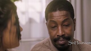 Tiny Bratty Girl Rides A BBC As Apology - Isiah Maxwell Summer Col