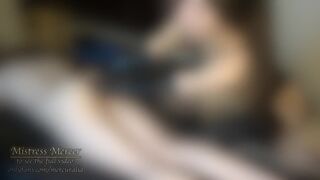 Naughty Masseuse Massages Her Insides With BOTH HANDS Latex Glove Double Fisting Gaping For Sissy