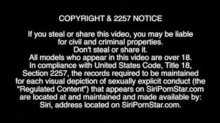 Siri Pornstar gets fucked by a nice big cock!!