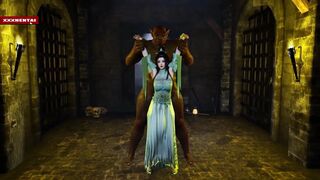 Beauty the Goddess Model From Cyberspace - 3D Animation