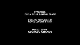 Emily Belle VS Nicol Black Wet, 2on2, BBC, ATOGM, DAP, Rough Sex, Big Gapes, Pee Drink, Squirt Drink, Creampie Swallow GIO2272