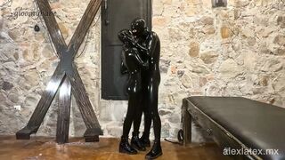 A big cock for Alex T1, a really big surprise - Alex Latex