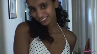 Horny Jessie Shows off Her Big Tits and Deepthroats and Sucks Her Friends Big Cock