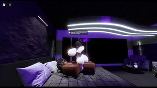 Submissive white whore takes a good BBC | Roblox condo