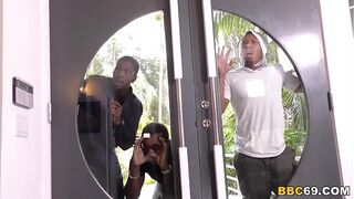 Anal Slut Leya Falcon Gets Gangbanged by Black Cocks