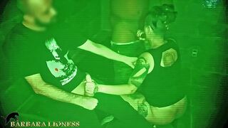 Cuckold films me gangbanging in the dark room with a nightvision camera! (Complete in RED)