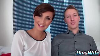 Wife Gabrielle Gucci Shows Cuckold How Real Men Fuck