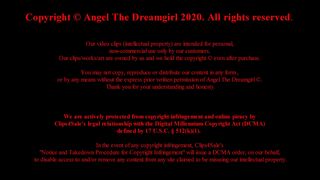 610 Angel chose a big cock for makeup practice