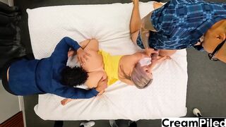 Horny MILF Nicole Aria Satisfied In Wild Gangbang