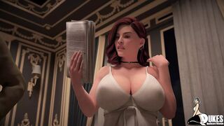 Mean white girl sucks on time stopping BBC