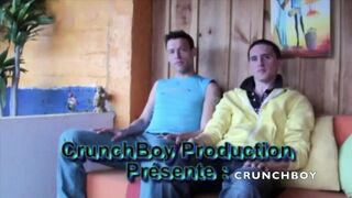 Fucked by Andy for his first gay porn shoot