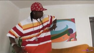 Hip Hop Enjoyer Gwen Dianmond Dances Her Way Into an Unexpected Surprise Interracial BBC Threesome.