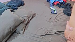 Hot Malaysian Young Wife Having Affair When Her Husband Goes to Work