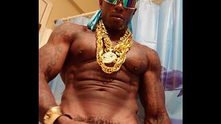 Big Black Hairy Dick Worship Hallelujah Johnson ( The Christ Stroking His Huge Monster Cock Cumming ) Search The Internet For Jeremiah McPherson Porn