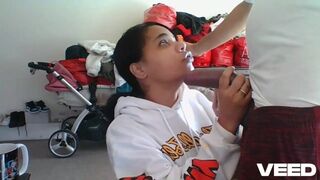 ROLE PLAY ACTING EXTREME ROUGH BLOW JOB BIG DICK GAGGING