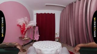 BRAZZERS - ZZ VR Presents Busty Curvaceous and Horny Brunette Angela White in Wife Fantasy POV