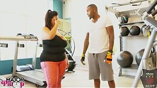 Sweaty Sofia Begs For Rome’s Big Black Cock Inside Her!