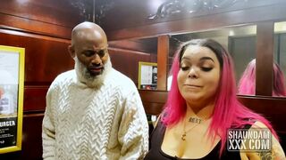 The elevator of fucking