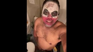 Happy Halloween … The last part in the bathroom.