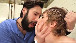 Petite Journalist Gangbanged Into a Gaping Anal Slut!