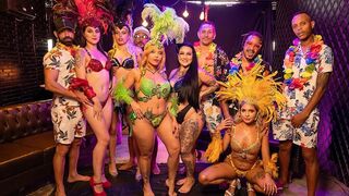 Real Anal Carnaval Party Orgy