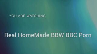 Bent Over BBC Fucking Me Hard and Deep Creaming