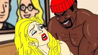 Married Housewife Maria Spreads Her Legs and Becomes a Slut Wife. Cartoon Hentai