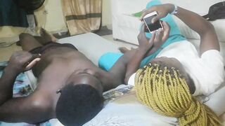 She had come to charge her phone in my room, I asked to fuck a shot