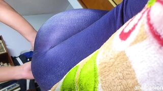 Husband Fucks Me with Huge Long Thick Black Dildo - I Love Big Dicks in My Ass