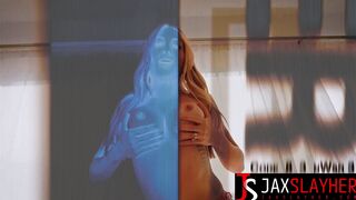 Naughty MILF Kayla Lea Gets Her Shaved Pussy Filled By A Long Black Dick