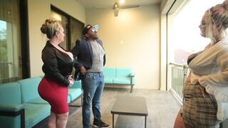 Big Booty Blonde Realtors Will Do Anything to Sell This House