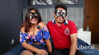 Three black men have sex with a horny wife in front of her husband