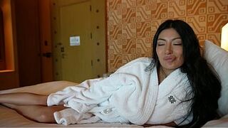 Big tit Latina step sis caught naked wants to fuck - Cami Strella x Lev Lieben