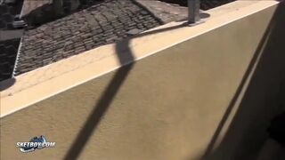 Fuck you hard on my terrace