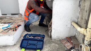 Intense Terrace Threesome with BBC and Two Beautiful Latinas