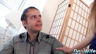 Cuck Watches His Horny Housewife Alexis Crystal Ride a BBC