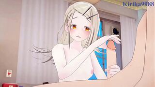 Hiro Shinosawa intense sex. - Gakuen Idolmaster Hentai