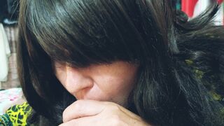 BBC Blowjob from Slutty juicy MILF