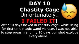 Chastity Cage Challange - Day 10 I FAILED IT!